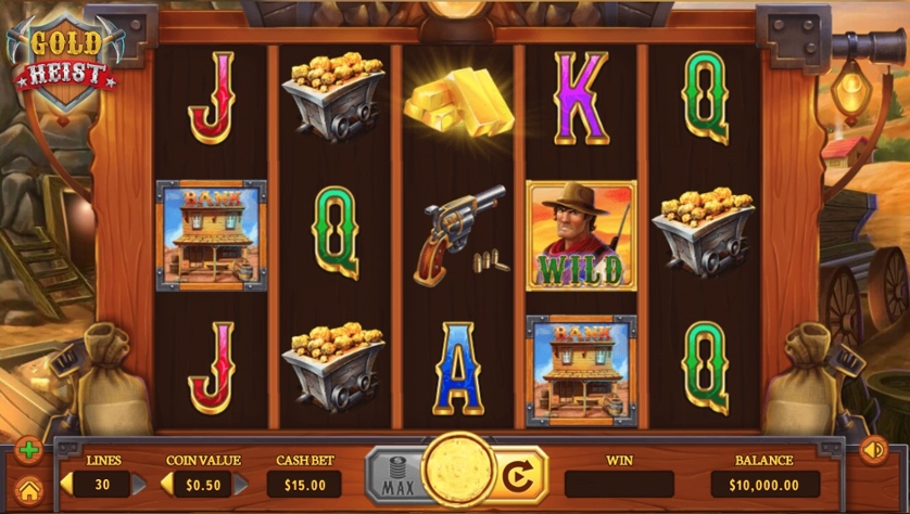 Gold Heist Slot Takes Center Stage at Red Dog Casino