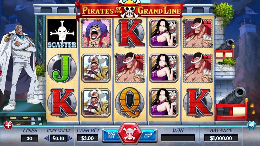 Set Sail for Riches: Pirates of the Grand Line Slot