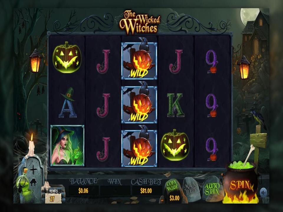 Delve into the Magic of The Wicked Witches Slot at Red Dog Casino